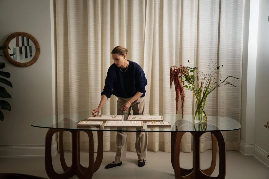 Daniela Upmark i Blue Billies nya butik i Moodkvartret