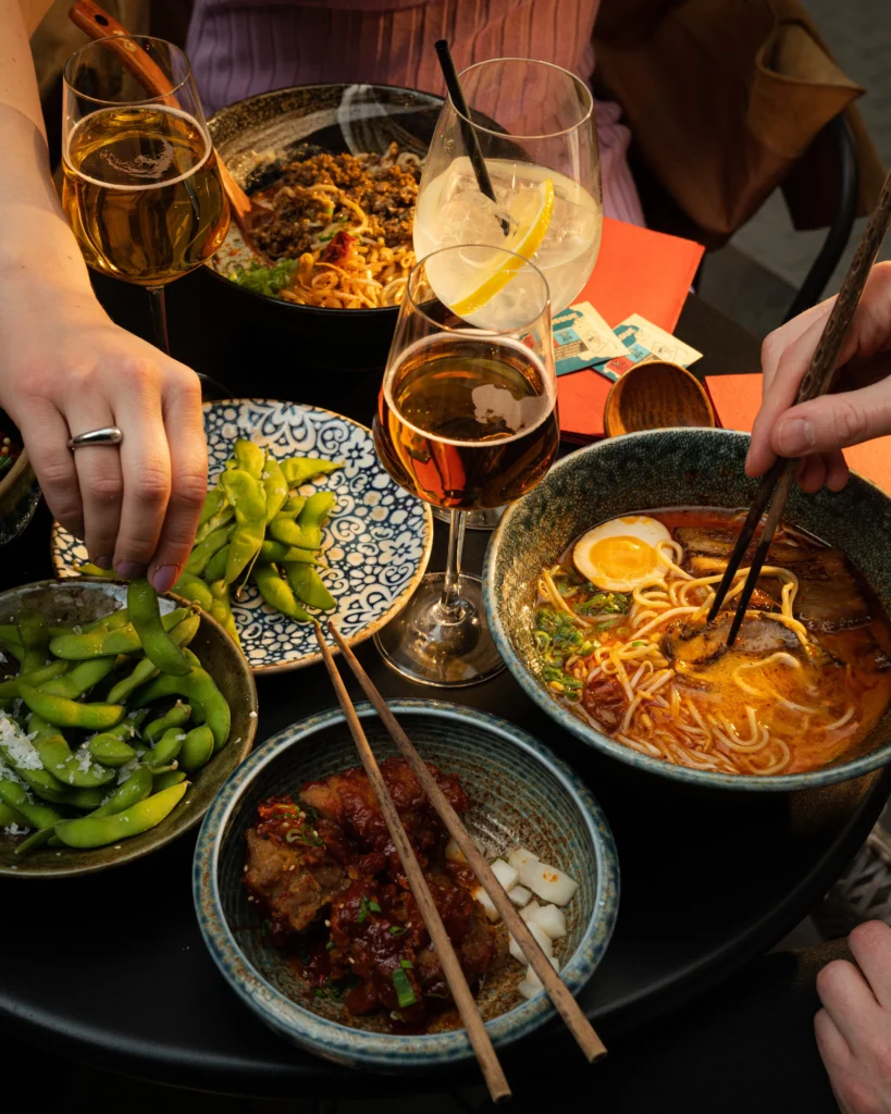 Mat från Sin ramen MOOD