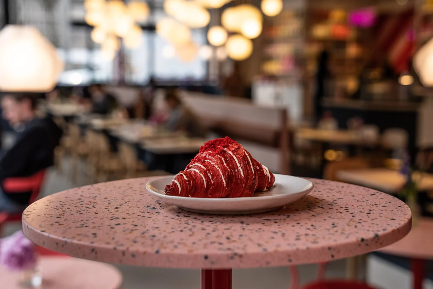 Red Velvet Croissant på Mr Cake i Mood kvarteret
