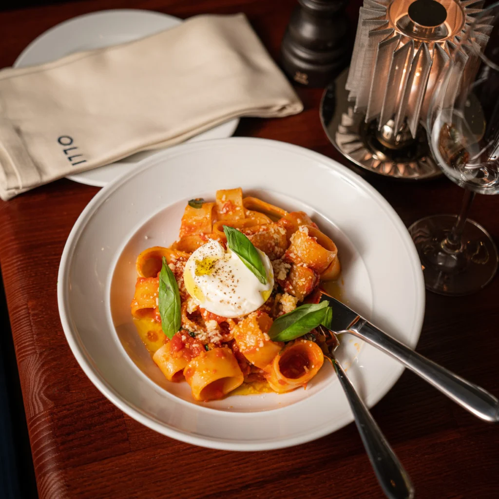 Olli lunch pasta MOOD Stockholm